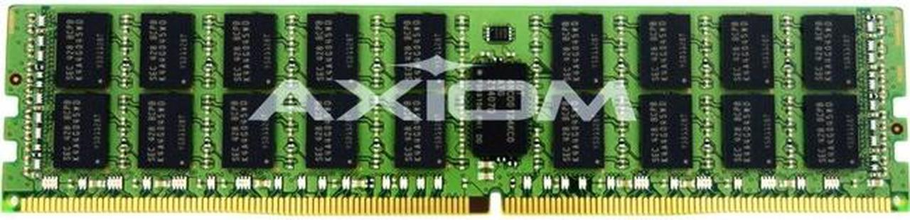 Axiom A8711890-AX Ax - Ddr4 - 64 Gb - Lrdimm 288-Pin - 2400 Mhz / Pc4-19200 - Cl17 - 1.2 V - Load-Reduced - Ecc - For Dell Poweredge C4130, Fc830, M830, R930, T630, Precision Rack 7910, Precision Tow