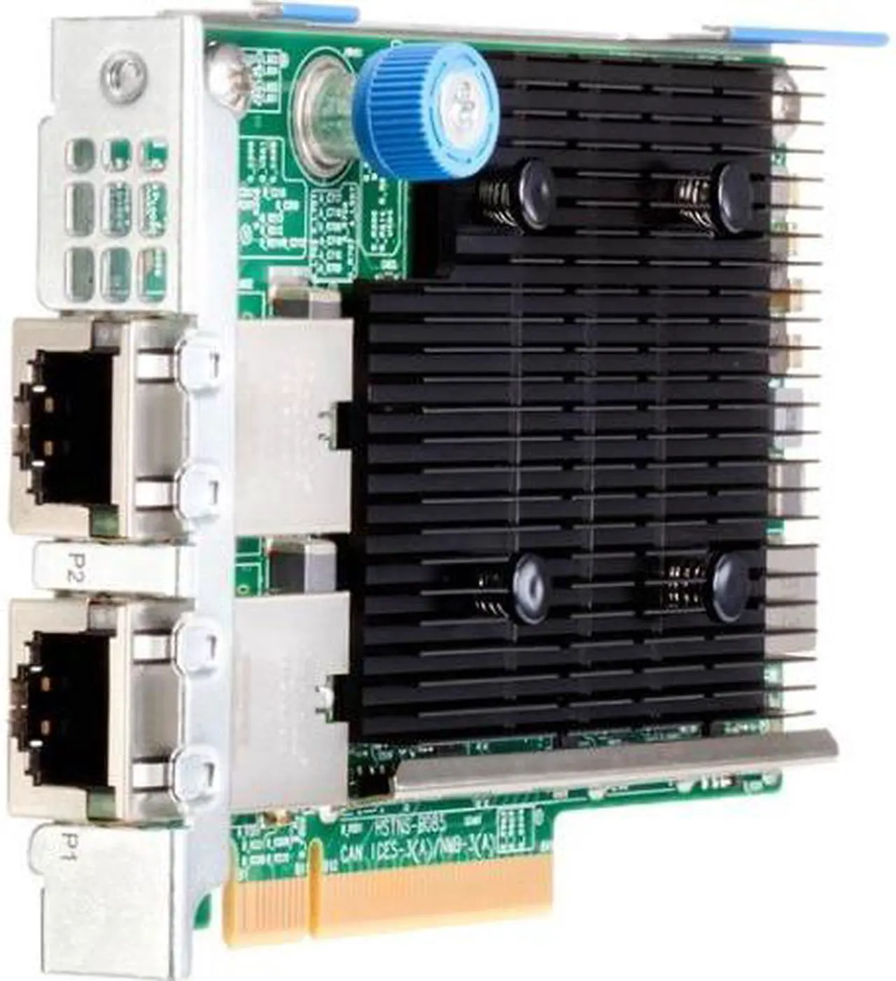 Alt view image 4 of 8 - HPE Ethernet 10Gb 2-port 535FLR-T Adapter - PCI Express 3.0 x8 - 2 Port(s) - 2 - Twisted Pair