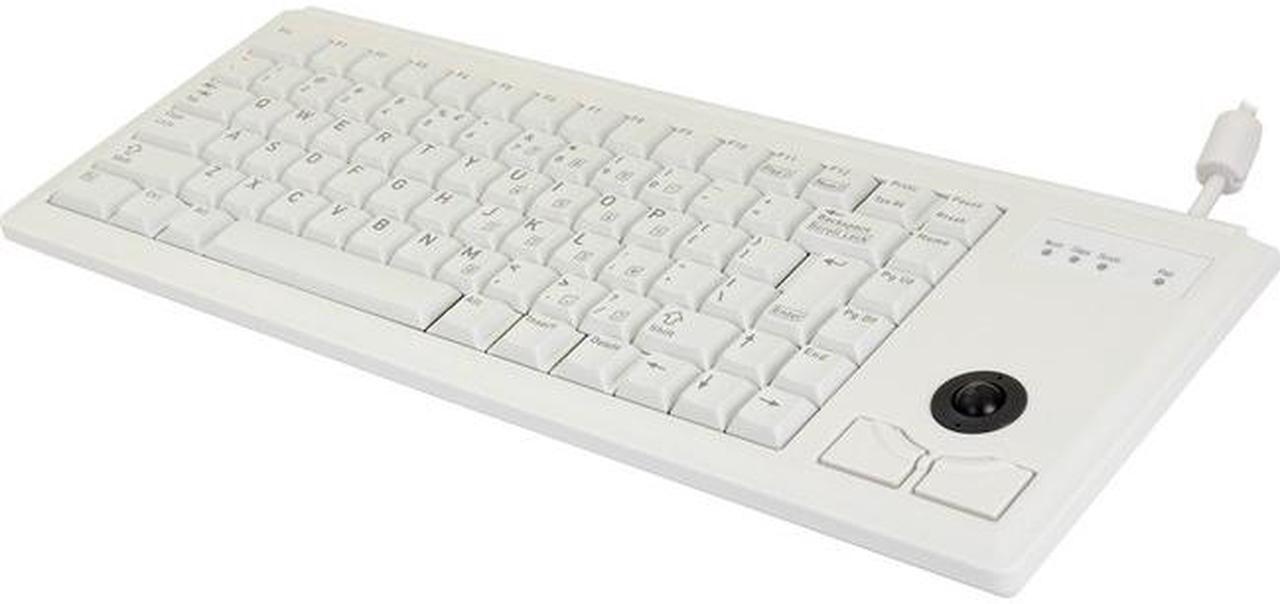 Alt view image 4 of 11 - Zf G84-4420Lubeu-0 15-Ultraslim, 83 Key,Lt Grey Usb, Integrated Trackball