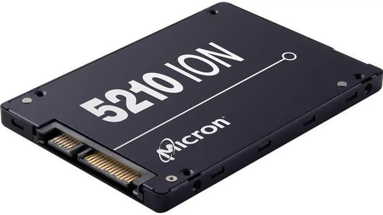 Alt view image 4 of 7 - Micron 5210 ION 7.68TB SATA 6Gb/s 2.5" Enterprise SSD — MTFDDAK7T6QDE