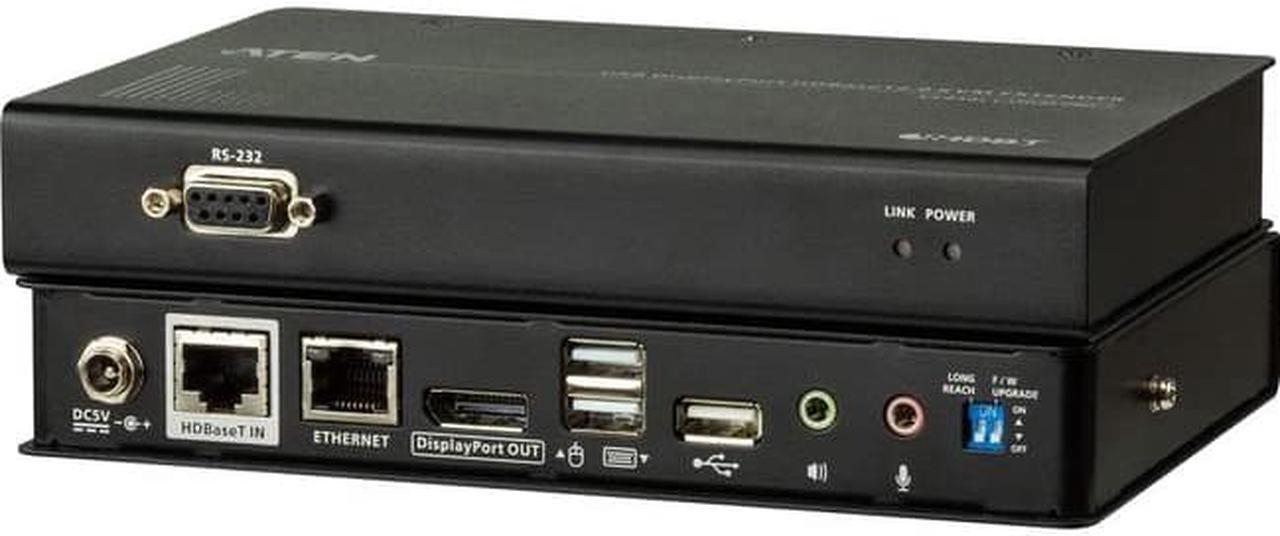 Alt view image 11 of 17 - ATEN USB DisplayPort HDBaseT 2.0 KVM Extender (4K@100m) CE920