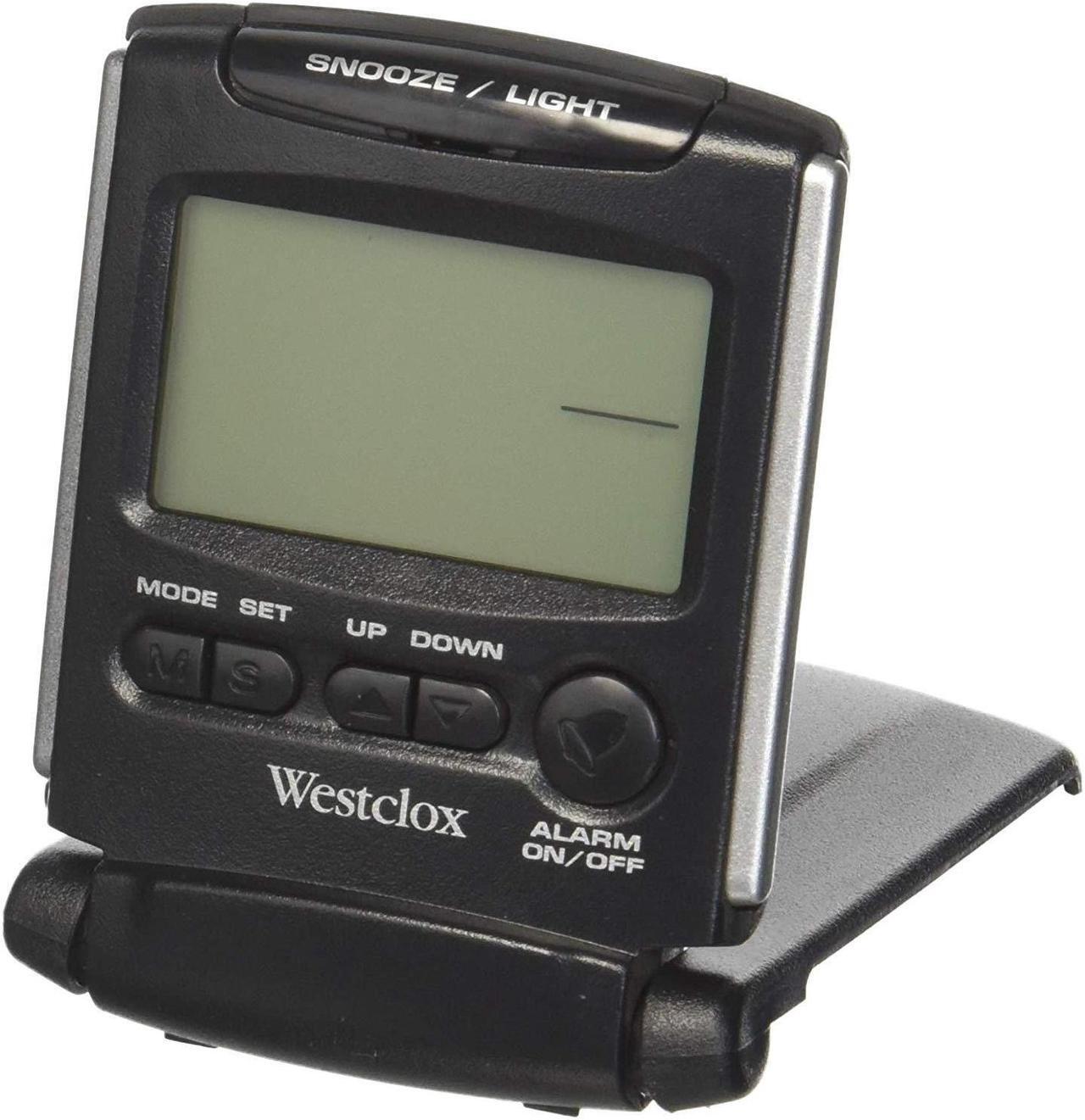 Alt view image 2 of 3 - Westclox(R) 72028 Fold-up Travel Alarm Clock