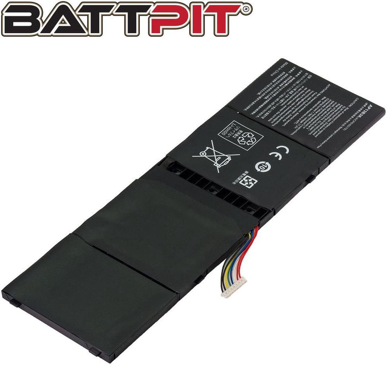 BattPit: Laptop Battery Replacement for Acer AP13B8K, AP13B3K, Aspire V5-472, Aspire V7-481