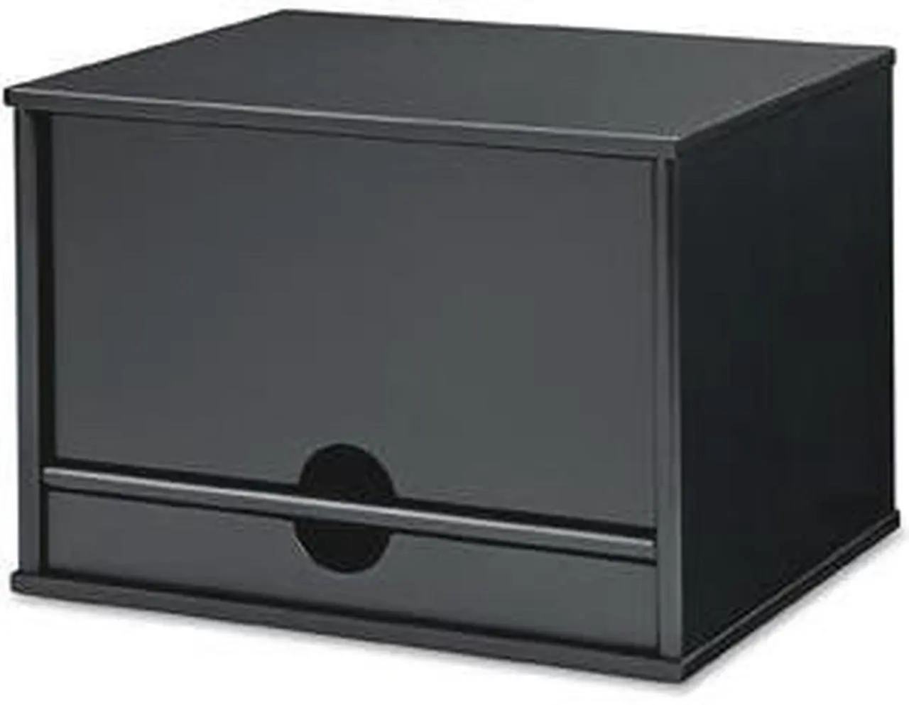 Alt view image 5 of 20 - Victor Wood Desktop Organizer, Midnight Black Collection - by Victor Technology