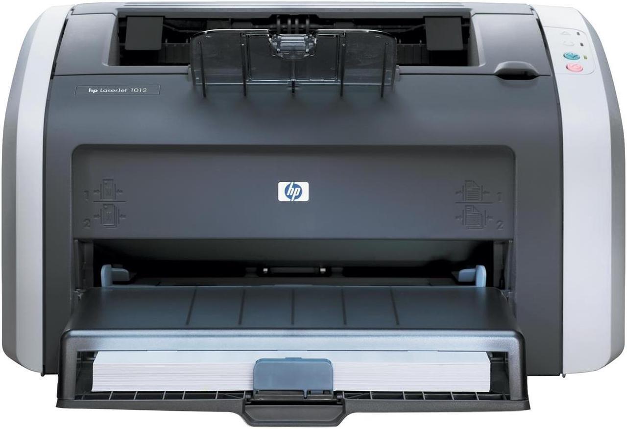 Main image of HP LaserJet 1012 Laser Printer - Monochrome - 600 x 600 dpi Print - Plain Paper Print - Desktop