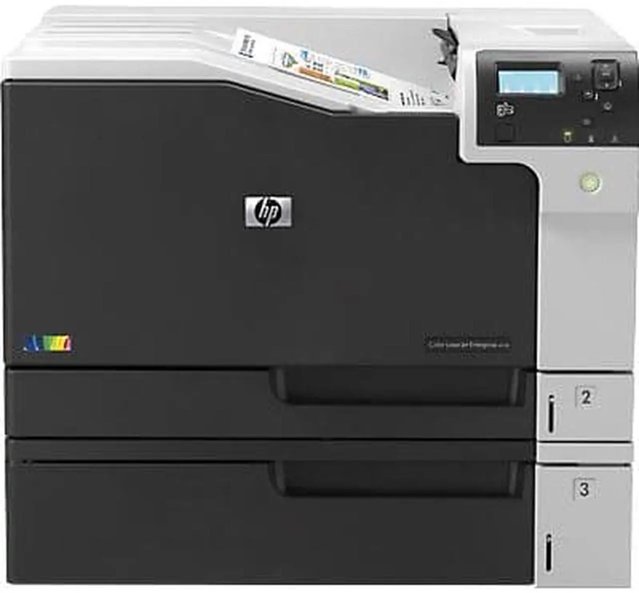 Alt view image 7 of 16 - HP LaserJet Enterprise M750n (D3L08A#BGJ) Duplex 600 x 600 dpi USB / Ethernet Color Laser Printer