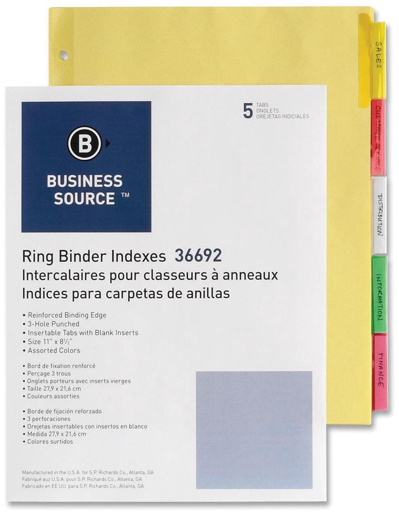 Main image of Business Source Ring Binder Index Divider