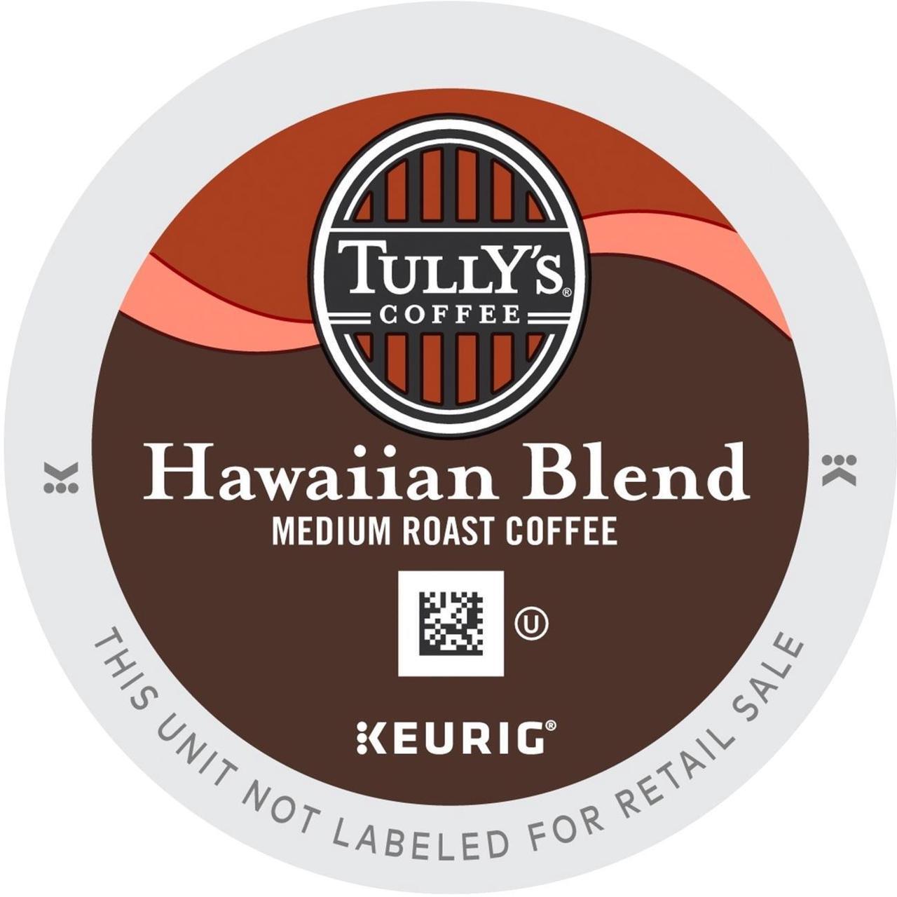 Main image of Tully's Coffee Tropical Fruity Hawaiian Blend K-Cup Pack