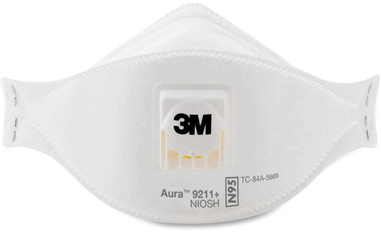 Alt view image 2 of 3 - 3M Aura Particulate Respirator
