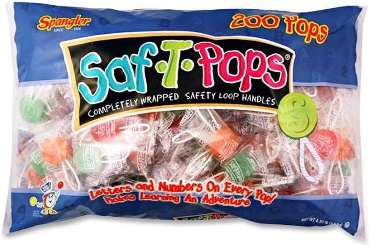 Main image of Saf-T-Pops Wrapped Lollipops