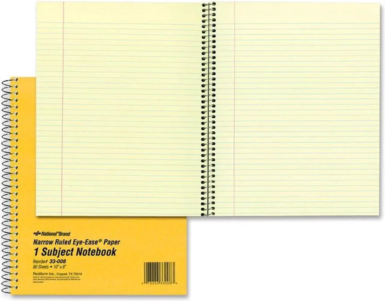 Alt view image 2 of 20 - National Notebook,Wrbnd,10x8,N/Rl 33008
