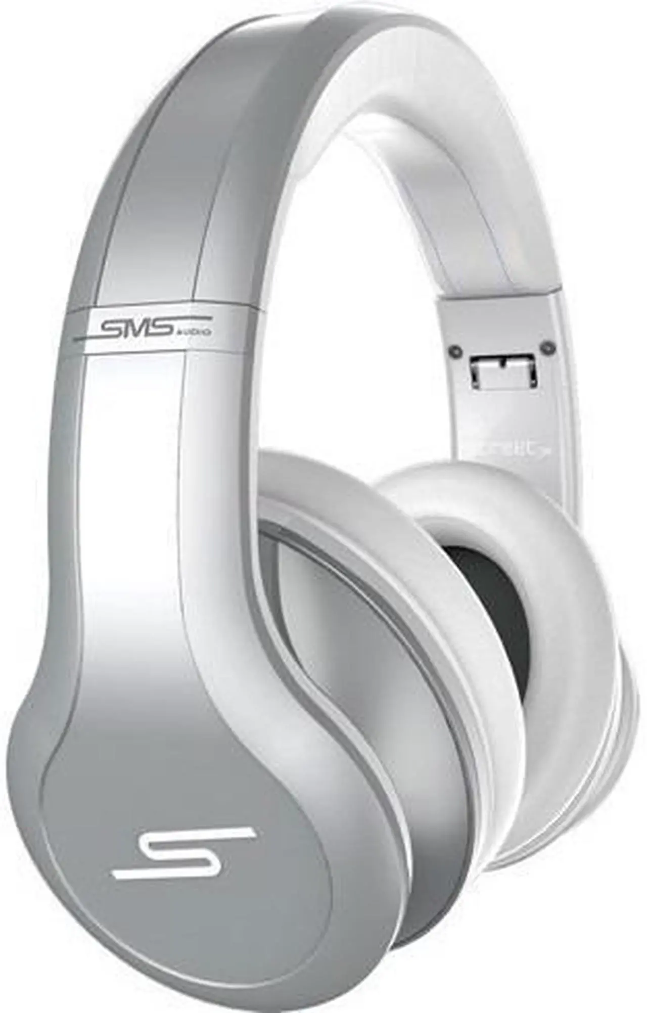 Alt view image 16 of 20 - SMS Audio STREET by 50 Cent ANC Active Noise-Canceling Headphones - Cool Silver
