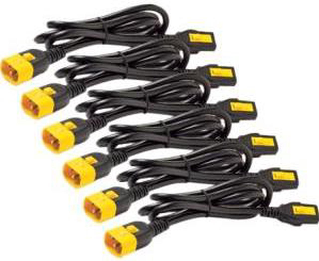 APC Power Cord Kit (6 ea), Locking, C13 to C14, 1.8m, North America