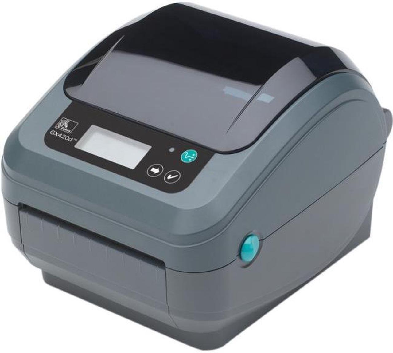 Zebra GX420d Direct Thermal Printer - Monochrome - Desktop - Label Print