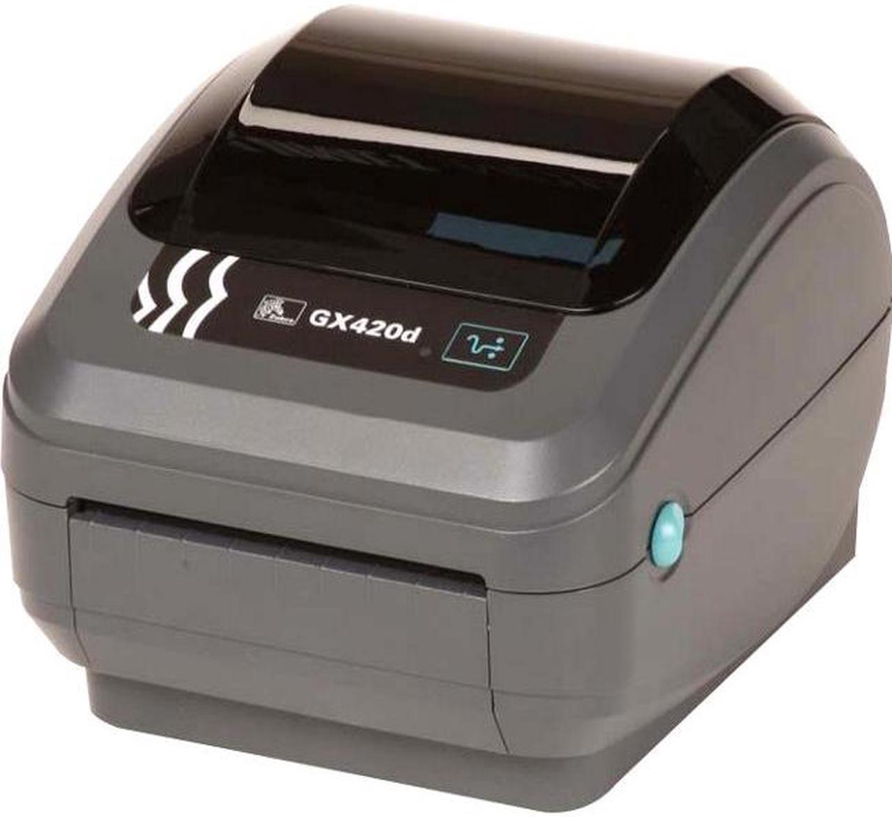 Zebra GX420d Direct Thermal Printer - Monochrome - Desktop - Label Print