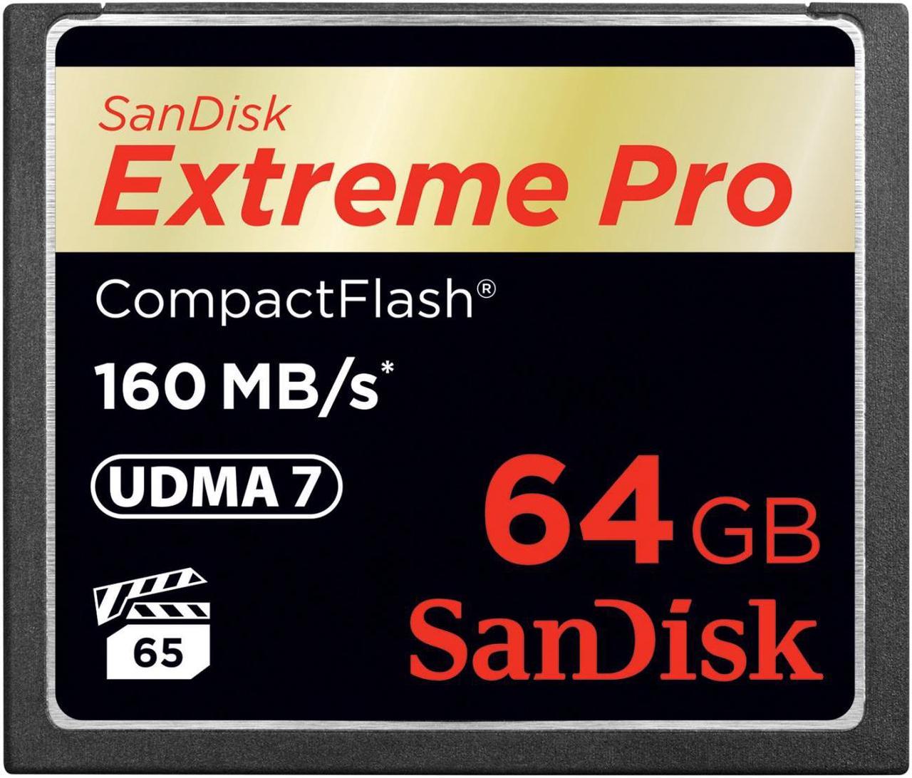 SanDisk Extreme Pro 64 GB CompactFlash SDCFXPS-064G-A46