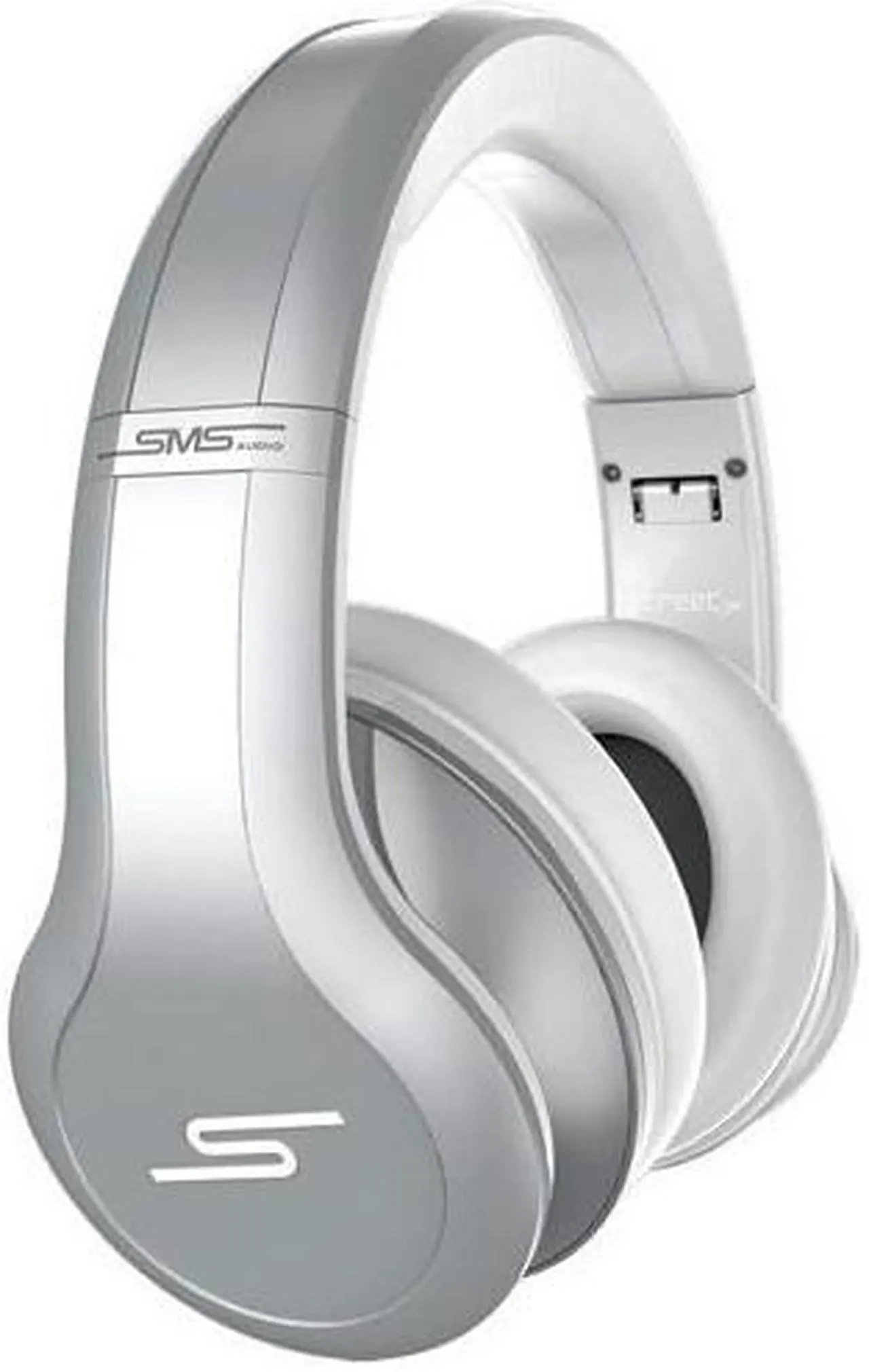 Alt view image 15 of 20 - SMS Audio STREET by 50 Cent ANC Active Noise-Canceling Headphones - Cool Silver
