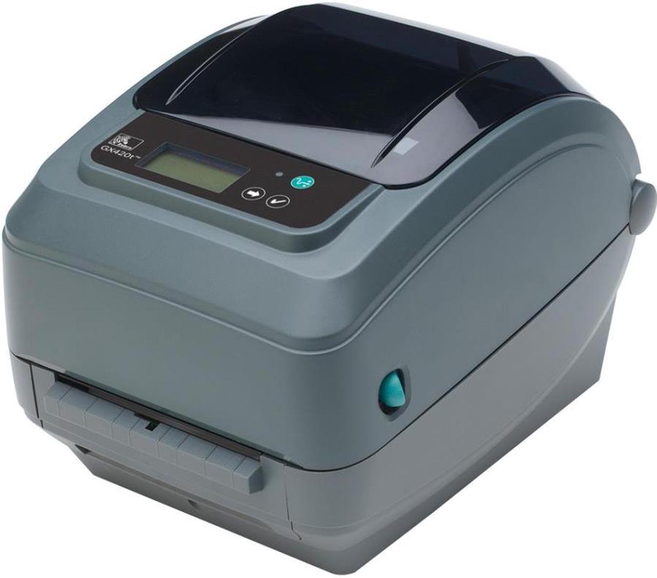 Zebra GX420t Direct Thermal/Thermal Transfer Printer - Monochrome - Desktop - Label Print