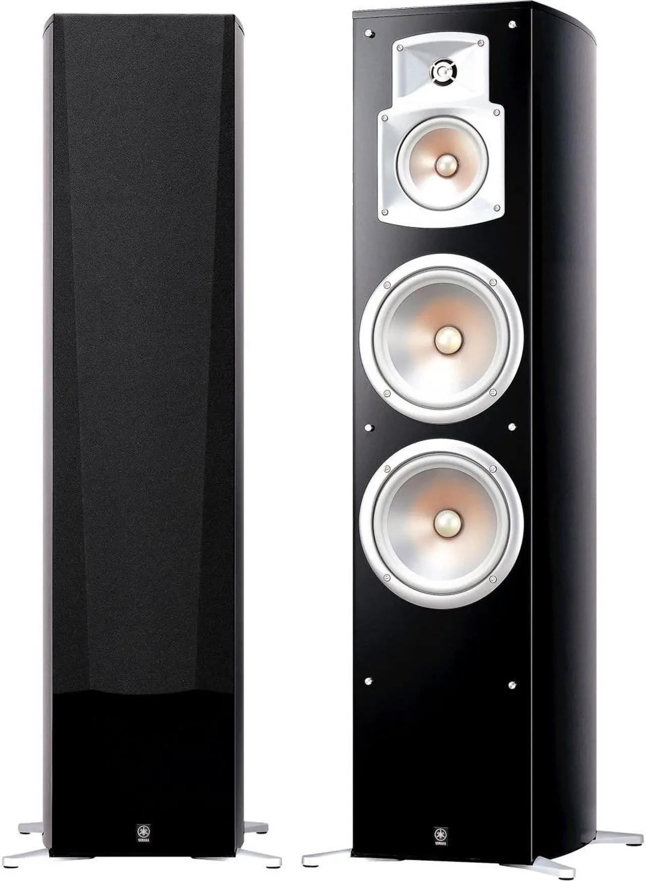 Alt view image 2 of 3 - Yamaha NS-777 Floor Standing Home Theater Speaker (Black, Single)