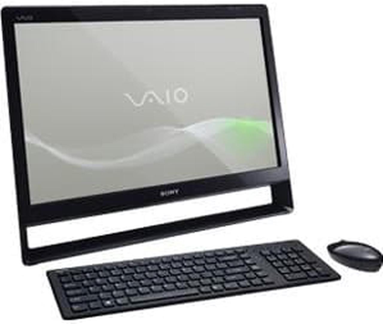 Alt view image 3 of 3 - Sony VAIO L VPCL137FX/R All-in-One Computer - Intel Core 2 Quad Q8400S 2.66 GHz - Desktop