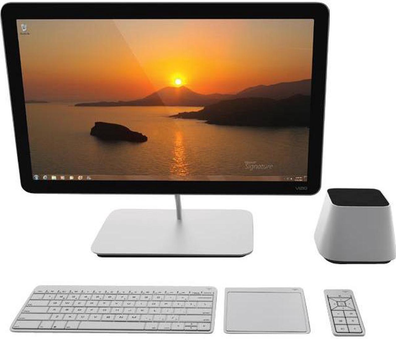 Alt view image 2 of 7 - Vizio Desktop PC All-In-One CA27-A2 Intel Core i7-3610QM 8GB DDR3 1TB SATA 5400RPM + 32GB SSD HDD 27" Windows 7 Home Premium