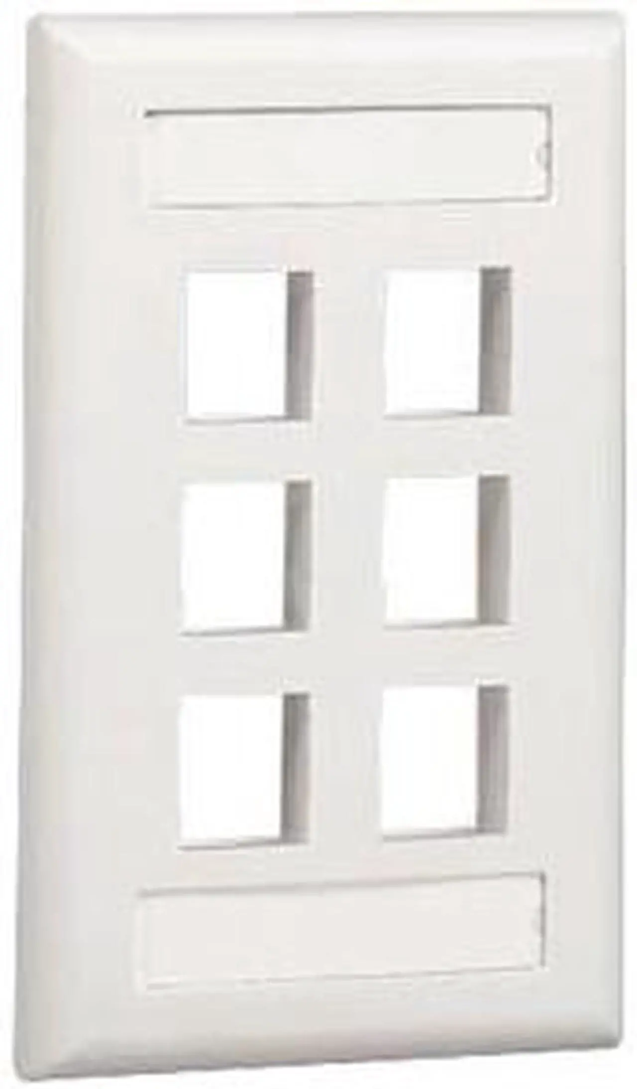 Main image of PANDUIT 6 Socket NetKey Faceplate