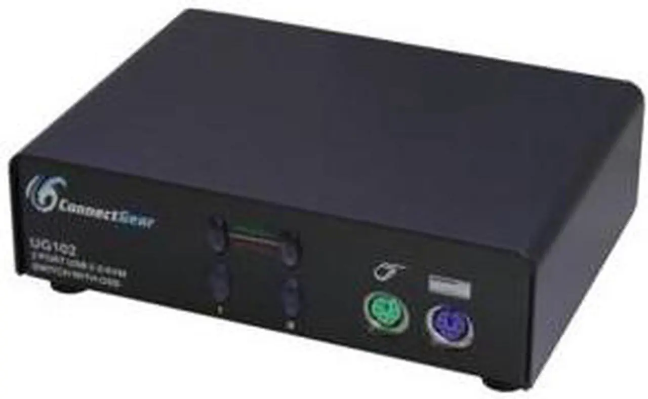 Main image of ConnectGear UG102 2-Port Audio KVM Switch