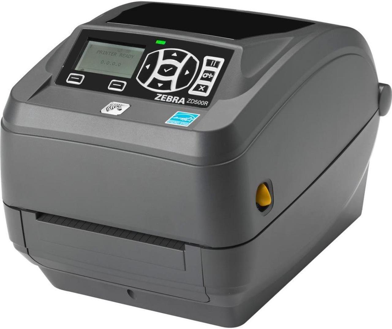 Zebra ZD500R Thermal Transfer Printer - Monochrome - Desktop - RFID Label Print