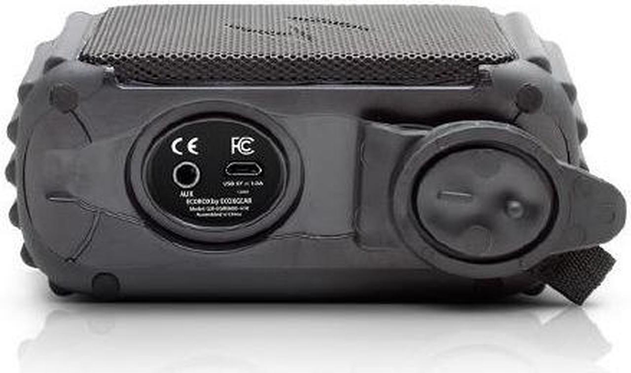 Alt view image 15 of 16 - GRACE EGRX601BLK ECOROX Portable Mountable Waterproof Bluetooth Speaker