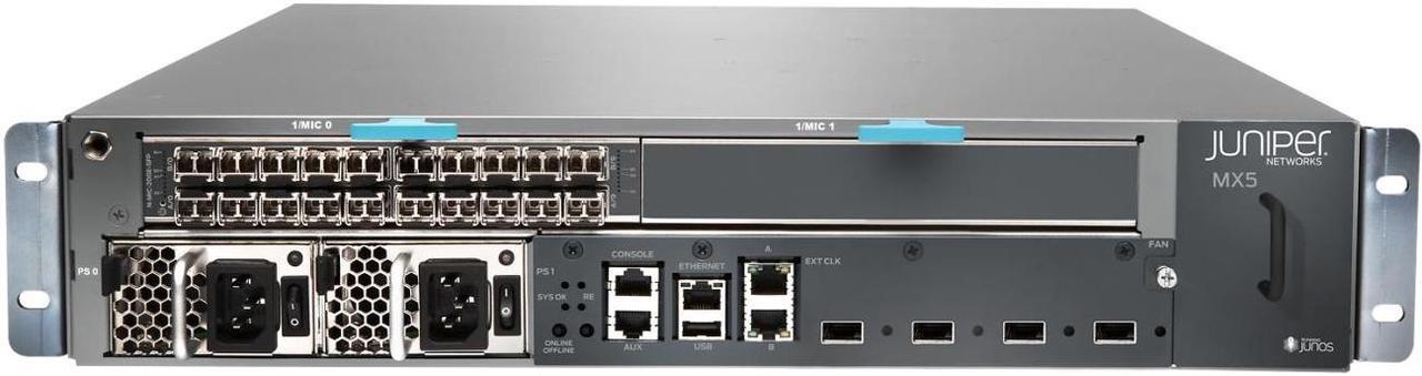 Alt view image 2 of 3 - Juniper Mx5-T-Dc Router Chassis