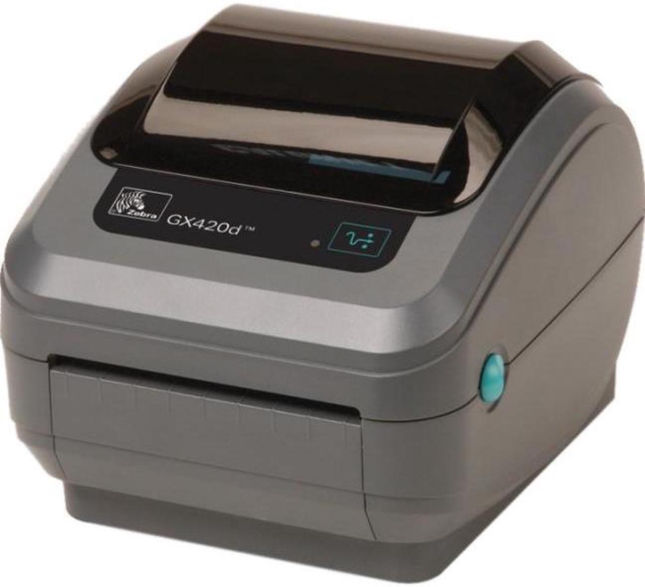 Zebra GX420d Direct Thermal Printer - Monochrome - Desktop - Label Print