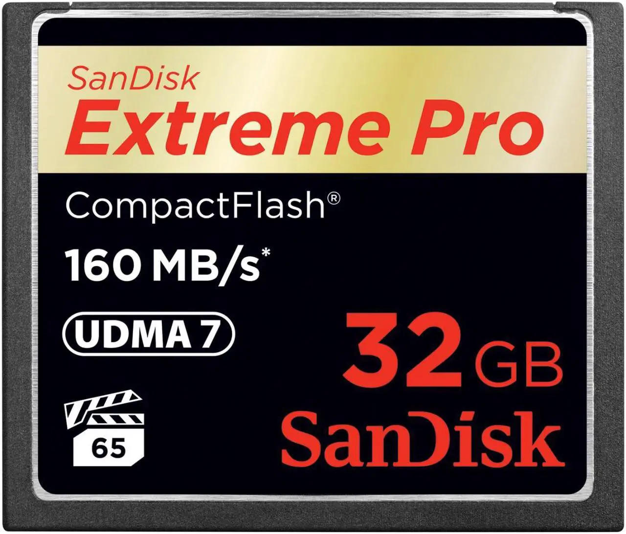 Alt view image 5 of 20 - SANDISK SDCFXPS-032G-A46 32GB Extreme Pro CompactFlash