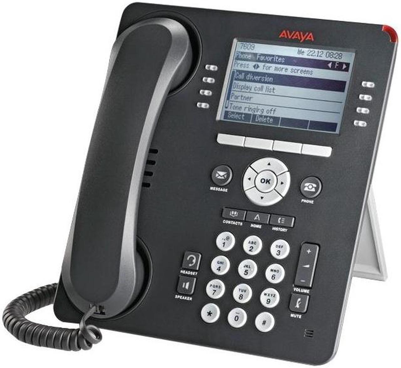 Avaya 700508196 9408 Standard Digital Deskphone, Charcoal Gray