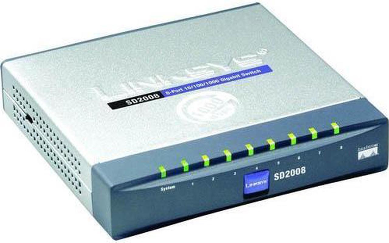 Main image of Cisco Small Business SD2008 Gigabit Switch