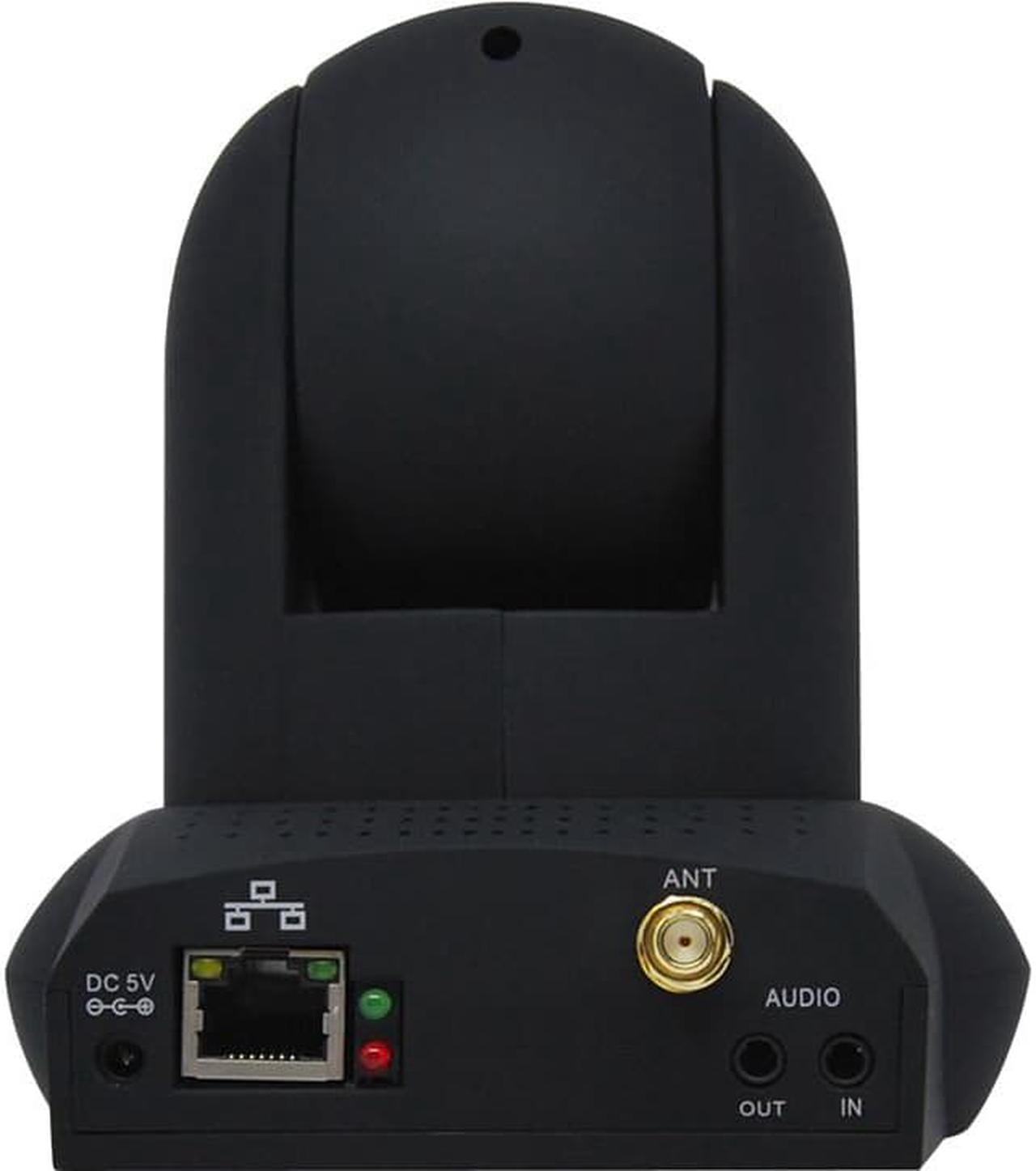 Alt view image 3 of 5 - Foscam F18910W Wireless/Wired Pan & Tilt 480 TVL Dome-Shaped IP Surveillance Camera w/ IR-Cut Filter (Black)