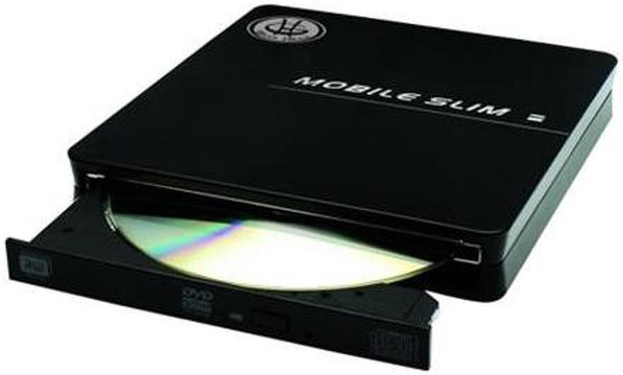 Main image of GEAR HEAD USB 2.0 Black 8X Slim External DVD Burner Model 8XDVDEXT