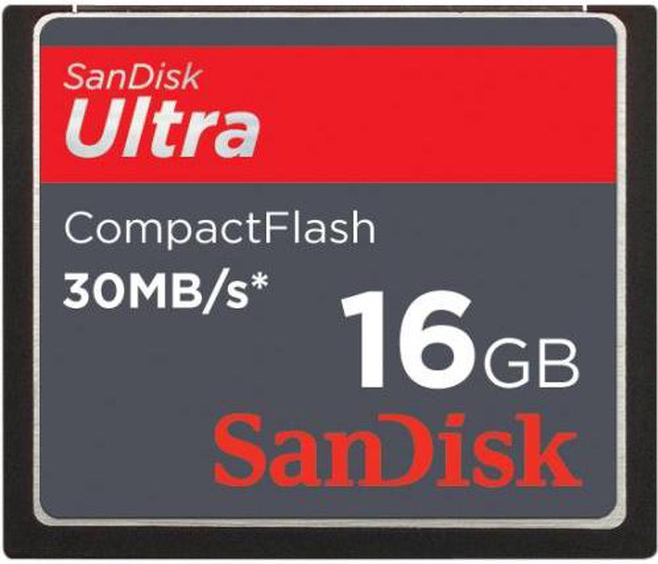 Alt view image 3 of 11 - SanDisk Ultra 16GB CompactFlash Memory Card Speed Up To 50MB/s- SDCFHS-016G-G46