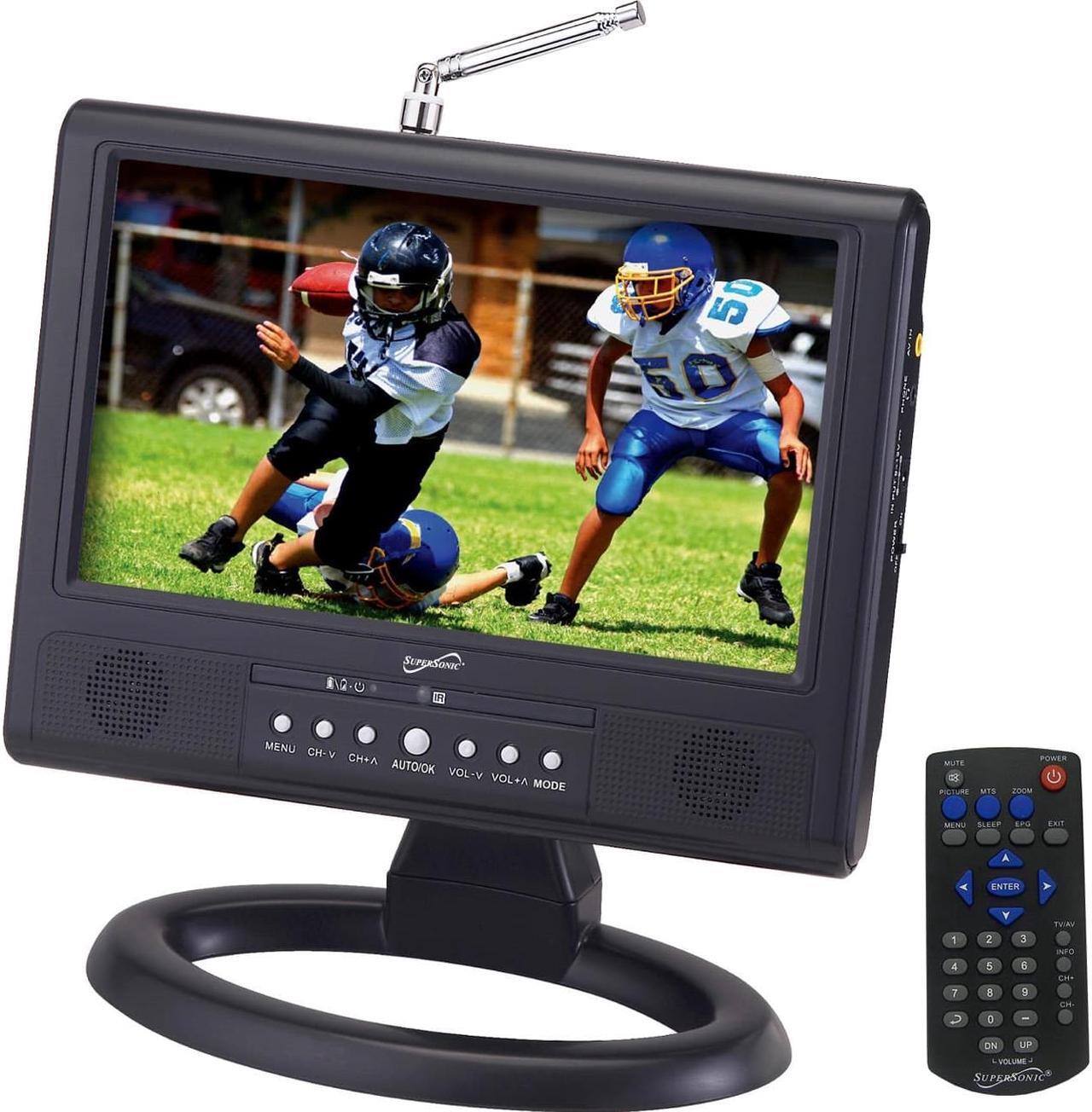 Alt view image 2 of 20 - Supersonic SC-499 9" Widescreen Portable Digital LCD TV with Built-in TV Tuner