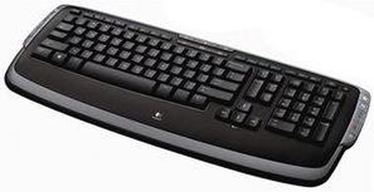 Logitech EasyCall Black 104 Normal Keys Wireless Standard Desktop Keyboard, Mouse, Speakerphone & Stereo Headset Kit