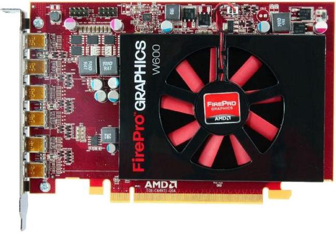 Sapphire FirePro W600 Graphic Card - 750 MHz Core - 2 GB GDDR5 - PCI Express 3.0 x16 - Half-length/Full-height - Single Slot Space Required