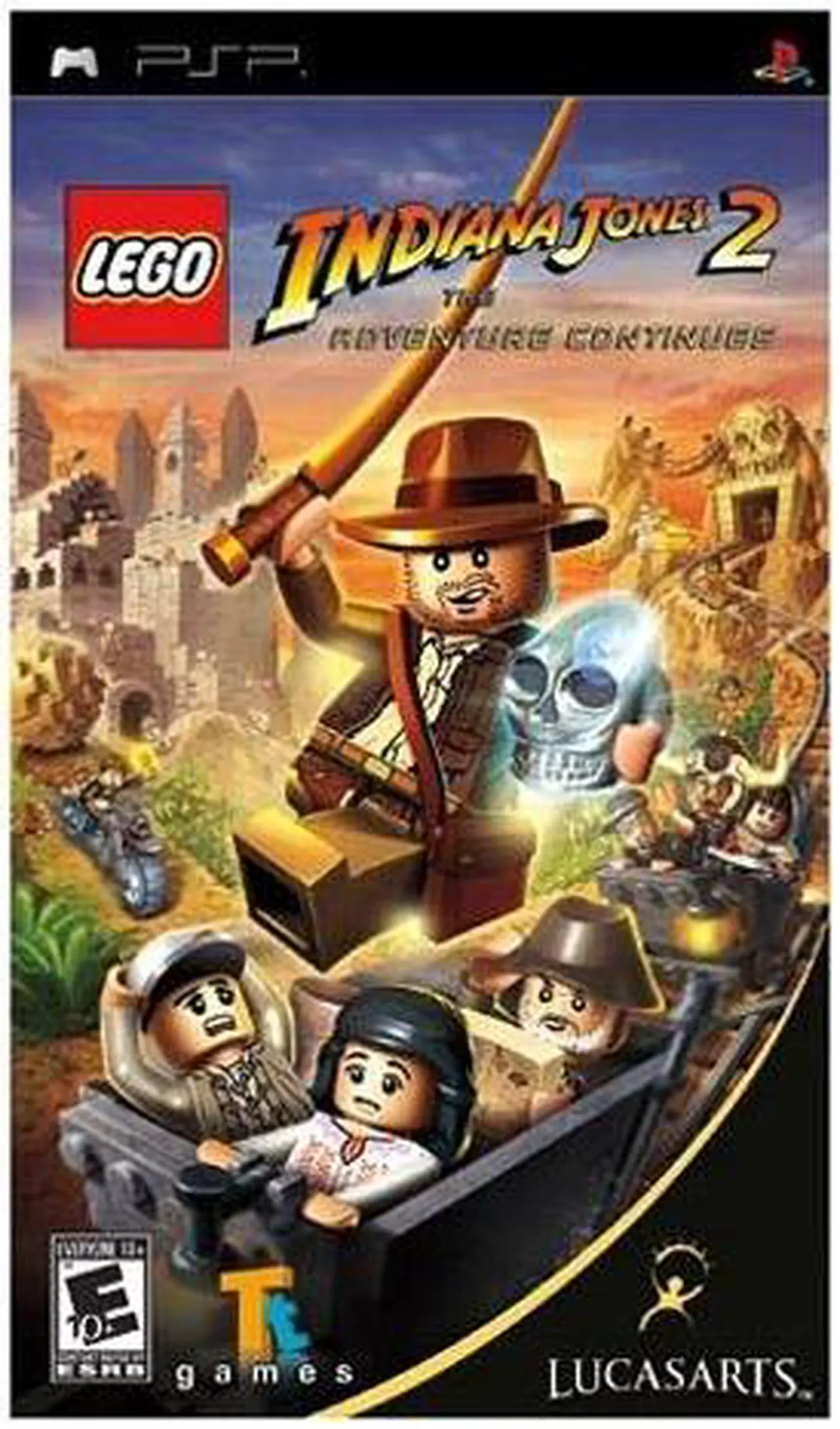 Alt view image 3 of 3 - Lego Indiana Jones 2: Adventure Continues PSP Game LUCASARTS