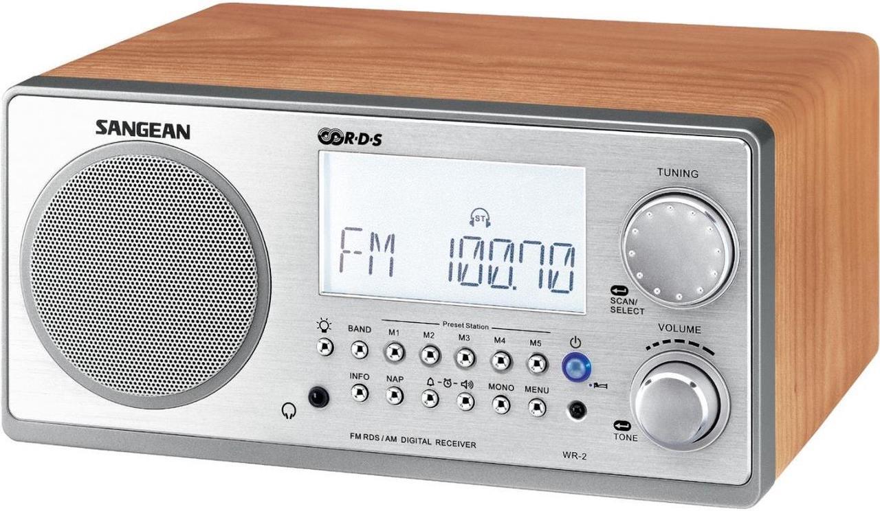 Alt view image 2 of 5 - Analog Cabinet Table-Top Radio