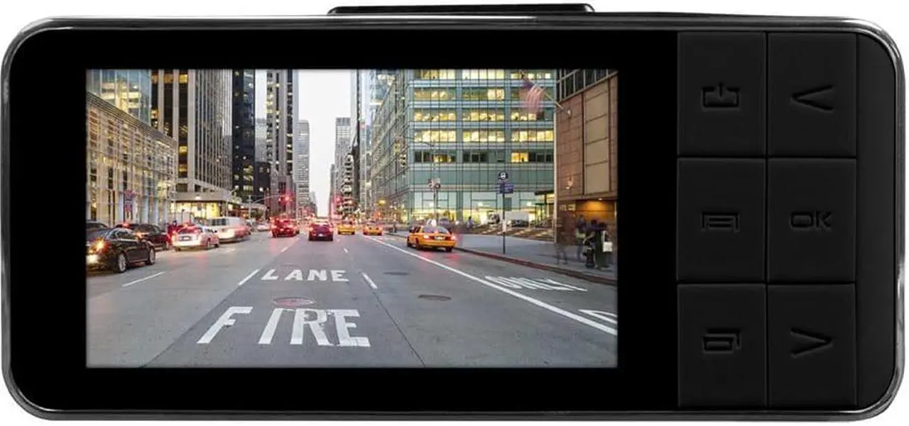 Alt view image 2 of 6 - Whistler D15VR Digital Camcorder Automotive DVR Dash Cam 2.7" LCD Monitor, CMOS, Full HD, 16:9  - Dark Grey