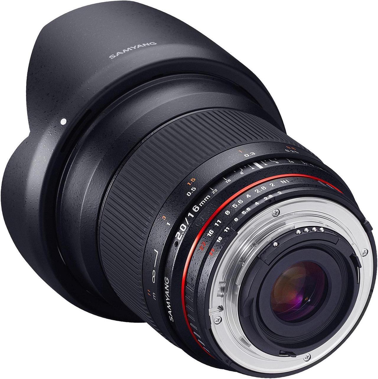 Alt view image 2 of 6 - Samyang - 16 mm - f/2 - Ultra Wide Angle Lens for Sony E