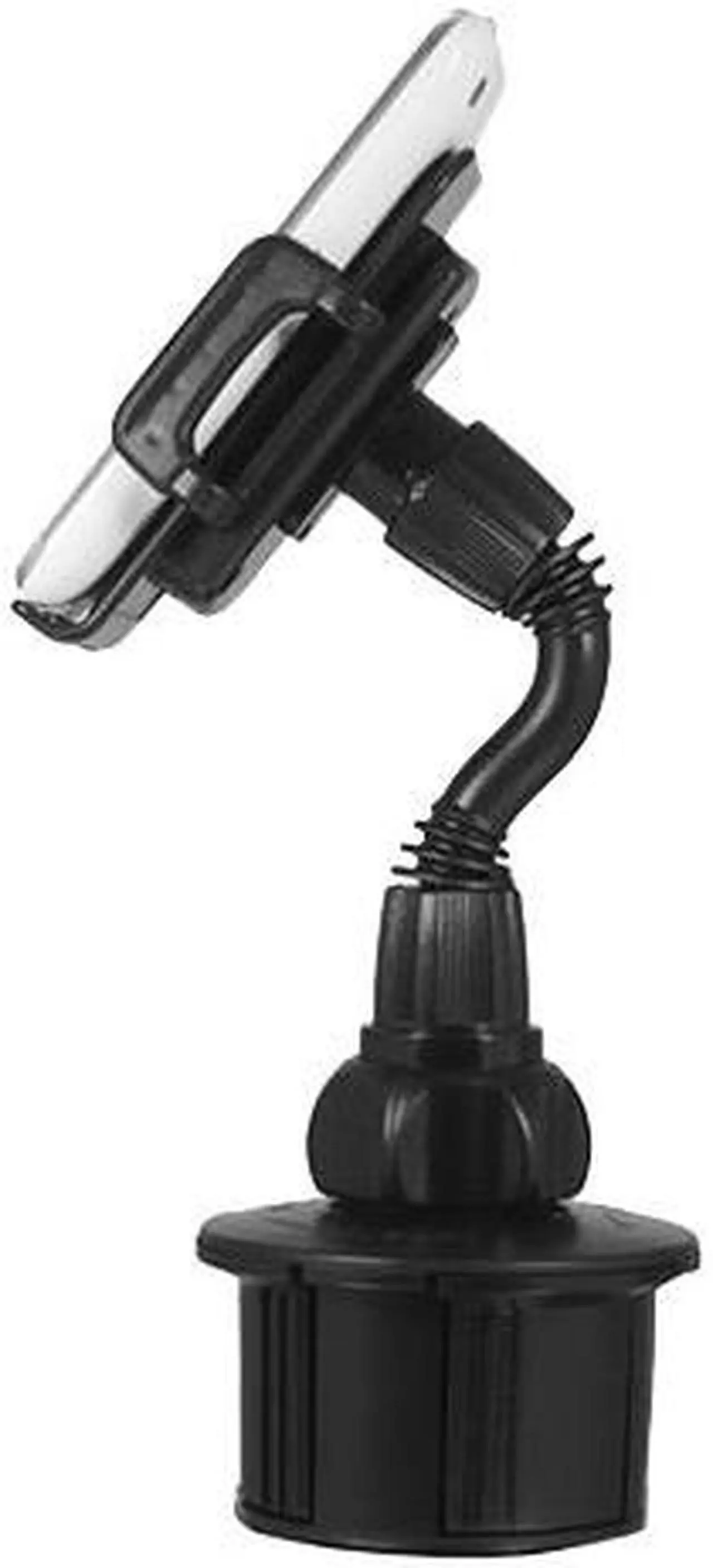 Alt view image 2 of 8 - Macally mCup Adjustable Cup Holder for All Portable Devices in Vehicle (Black)