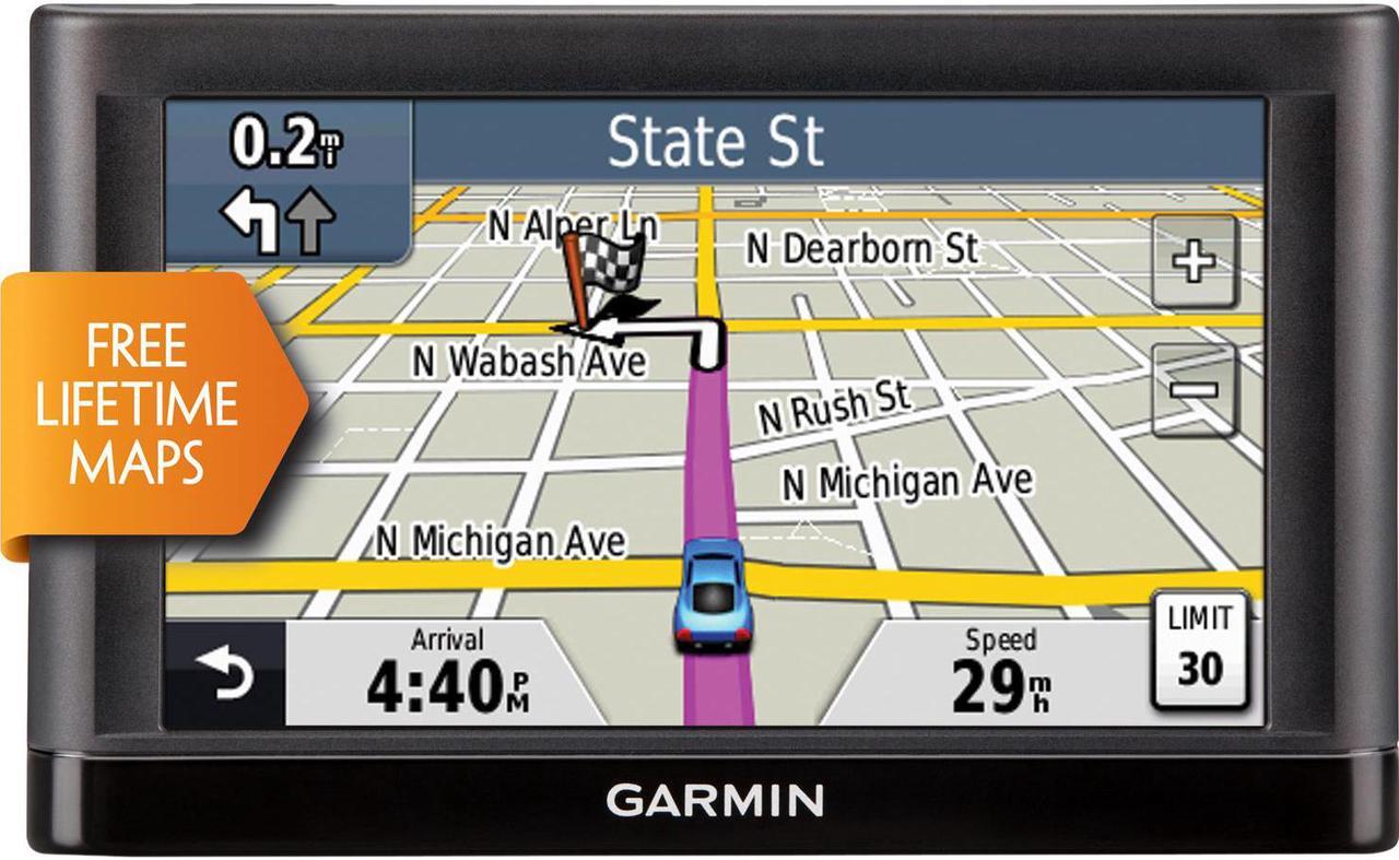 Alt view image 10 of 10 - Garmin Nuvi 52LM 5" GPS with Lifetime Maps (US)
