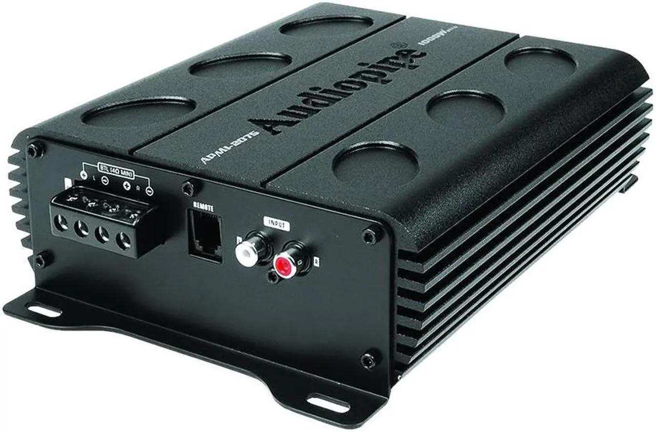 Alt view image 10 of 20 - New Audiopipe Apmi-2075 1000 Watt 2 Channel Mini Car Audio Amplifier Sub Amp