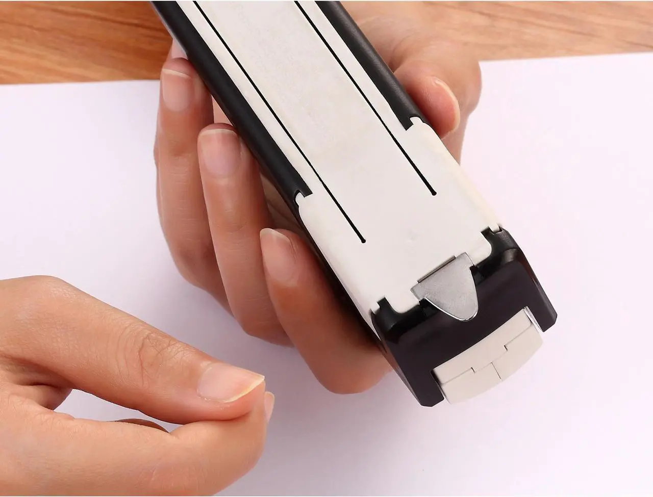 Alt view image 9 of 15 - Paperpro-Bostitch Compact Stapler Half Strip 15-sheet Capacity Assorted 1558