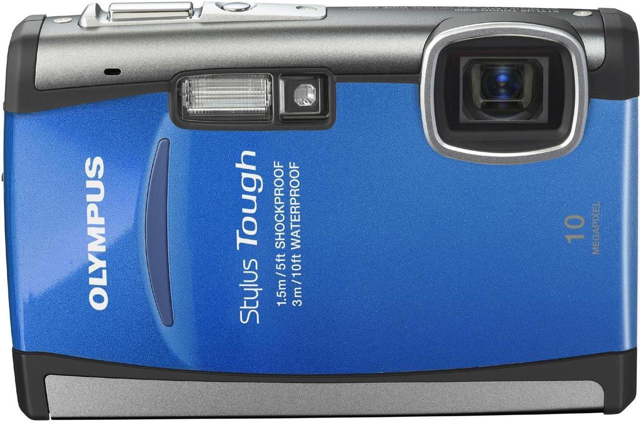 OLYMPUS Stylus Tough 6000 White 10.0 MP 3.6X Optical Zoom Waterproof Shockproof 28mm Wide Angle Digital Camera