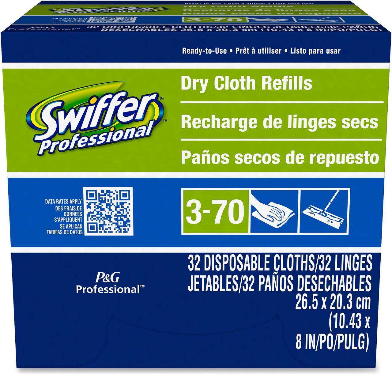 Alt view image 7 of 14 - Procter & Gamble Swiffer Sweeper Dry Cloths Refill